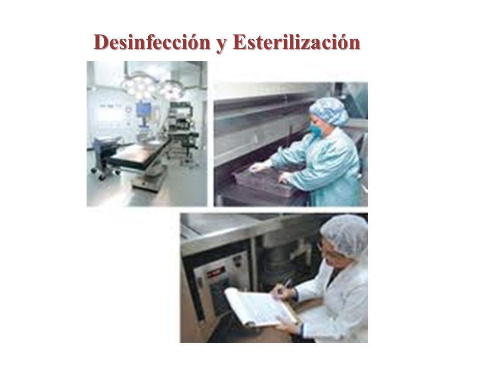 desinfeccion y esterilizacion